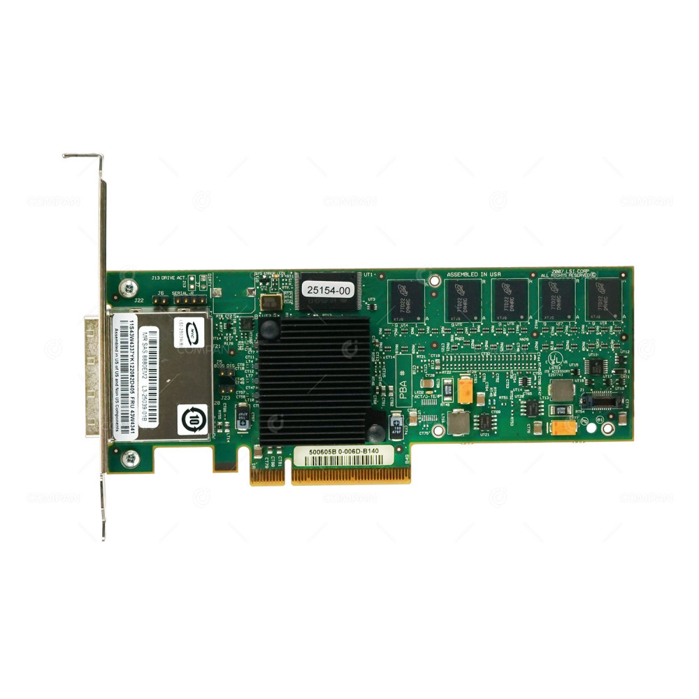 43W4341 IBM MEGARAID MR10M 8880EM2 DUAL PORT SFF-8088 SAS SATA RAID CONTROLLER