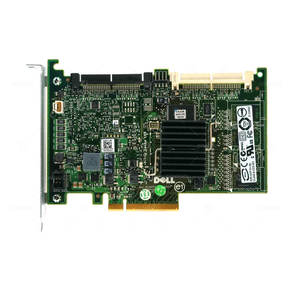 YW946 DELL PERC 6/I DUAL CHANNEL 256MB SAS RAID CONTROLLER FOR 1950 2950 2970