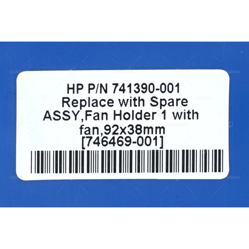 746469-001 HP FAN HOLDER WITH FAN FOR ML350E G8