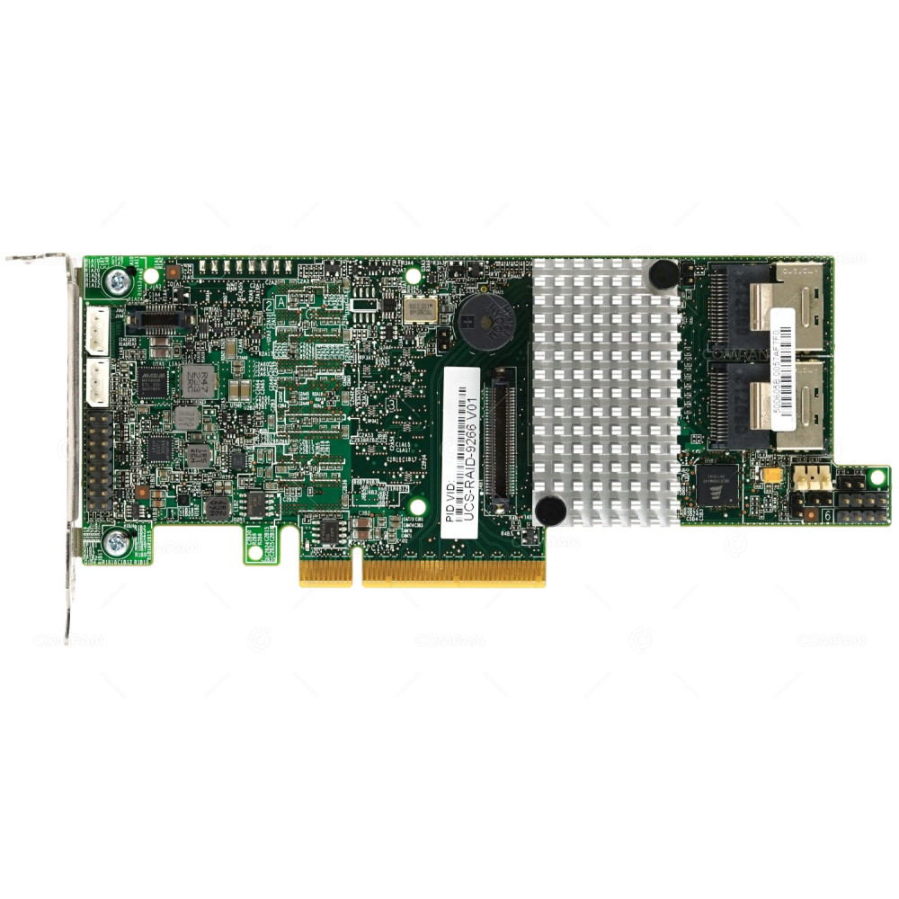 UCS-RAID-9266 LP CISCO MEGARAID SAS 8I CONTROLLER WITHOUT BATTERY LOW PROFILE FOR UCS C220 C240