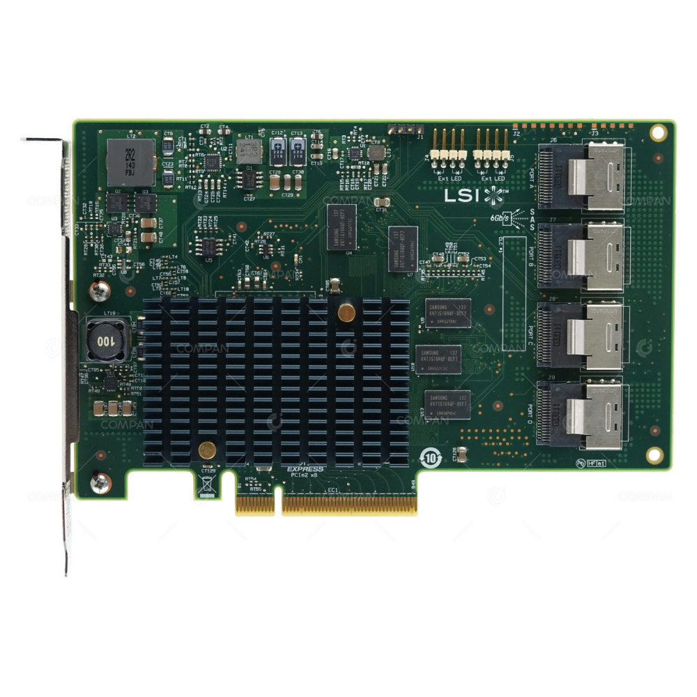SAS9201-16I LSI 6G SAS PCI-E 2.0 X8 QUAD PORT CONTROLLER
