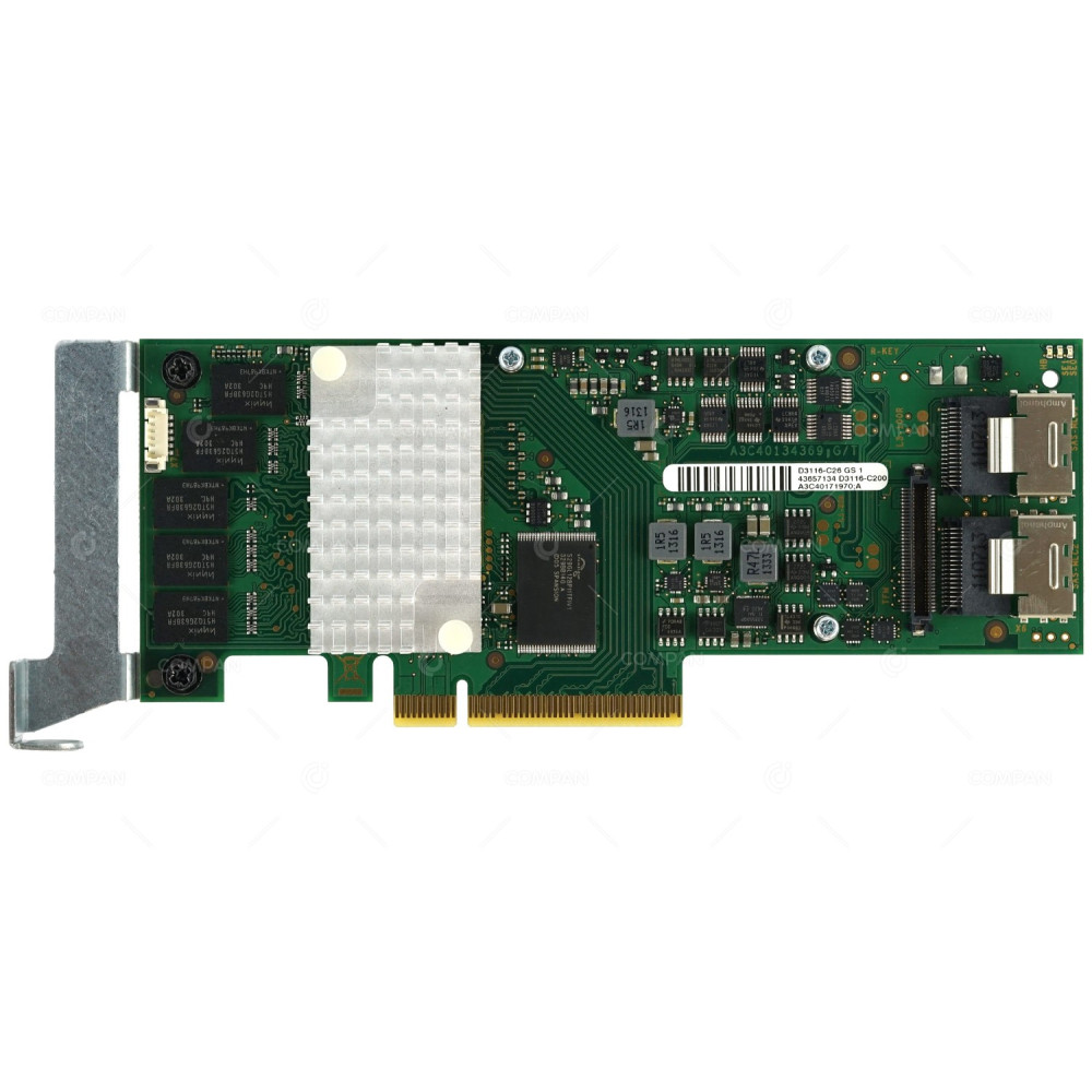 A3C40171970 LP FUJITSU 2208 6G PCI-E X8 SAS RAID CONTROLLER LOW PROFILE D3116-C26, D3116-C200, A3C40134369