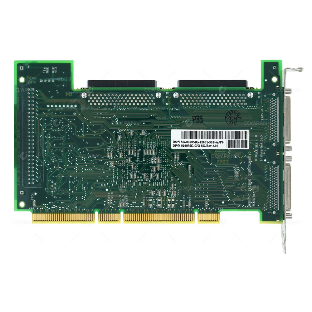 360MG DELL DUAL CHANNEL ULTRA 160 SCSI CONTROLLER 0360MG