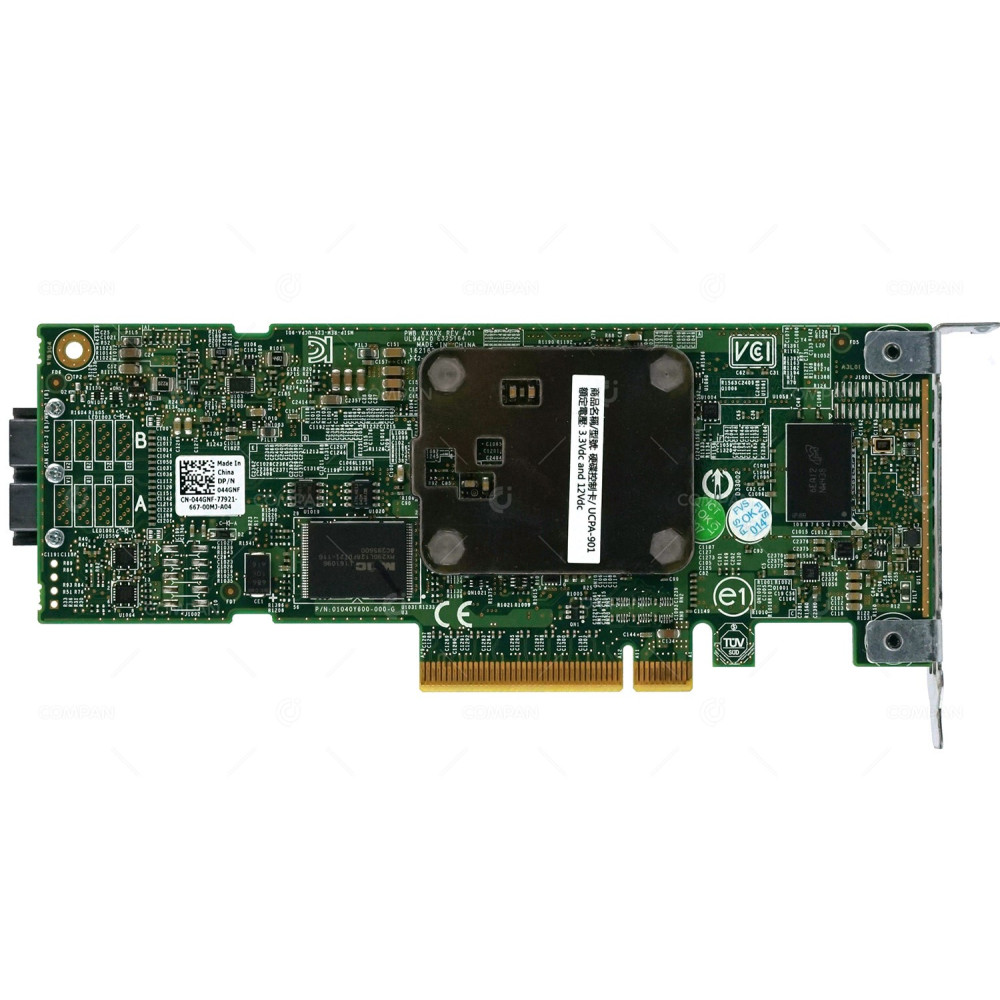44GNF LP DELL PERC H730 12GBS PCI-E 3.0 X8 NV CACHE 1GB SAS SATA RAID CONTROLLER LOW PROFILE 044GNF LP