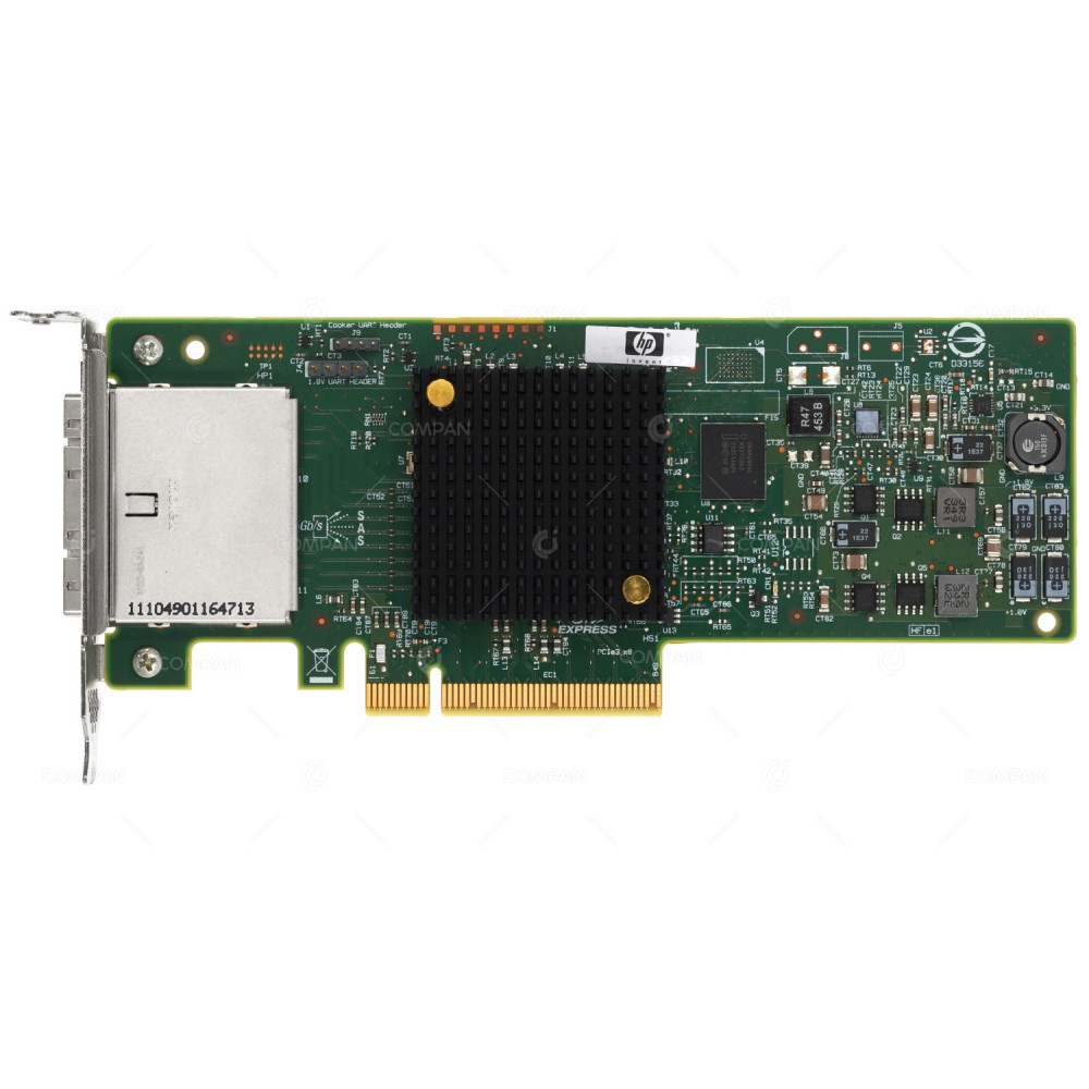 738191-001 LP HP H221 DUAL PORT 6GB SAS PCI-E HBA ADAPTER LOW PROFILE 729552-B21, 729554-001, 729552-B21