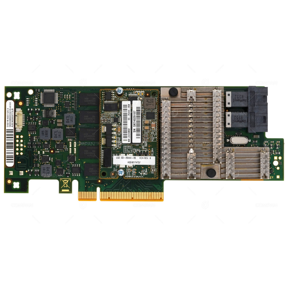 A3C40203773 NP FUJITSU PRAID EP400I 8-PORT 12GB SAS PCIE 3.0 X8 CONTROLLER NO PROFILE D3216-A23