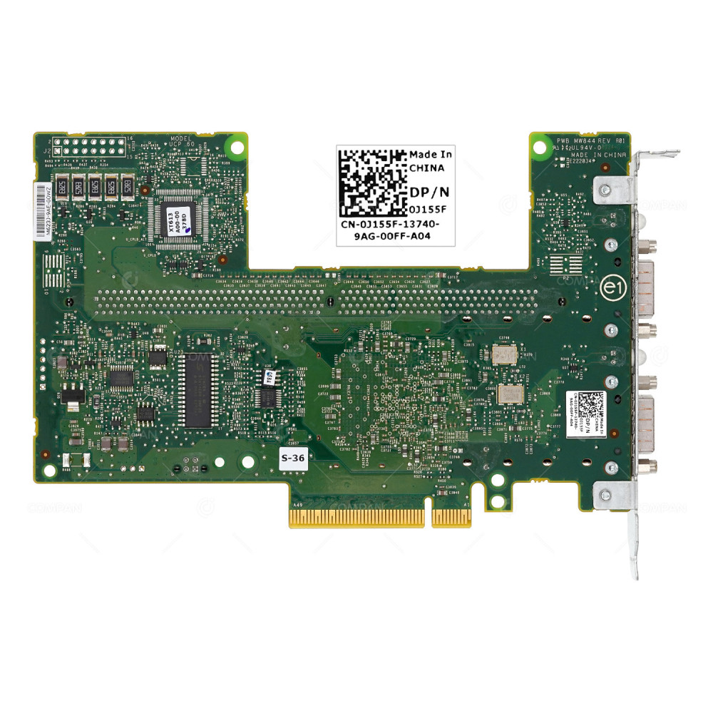 J155F DELL PERC 6 3G SAS RAID CONTROLLER 0J155F