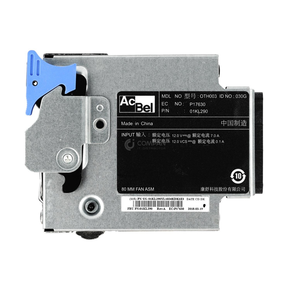 01KL290 IBM 80MM FAN FOR IBM E880 PSERIES POWER8