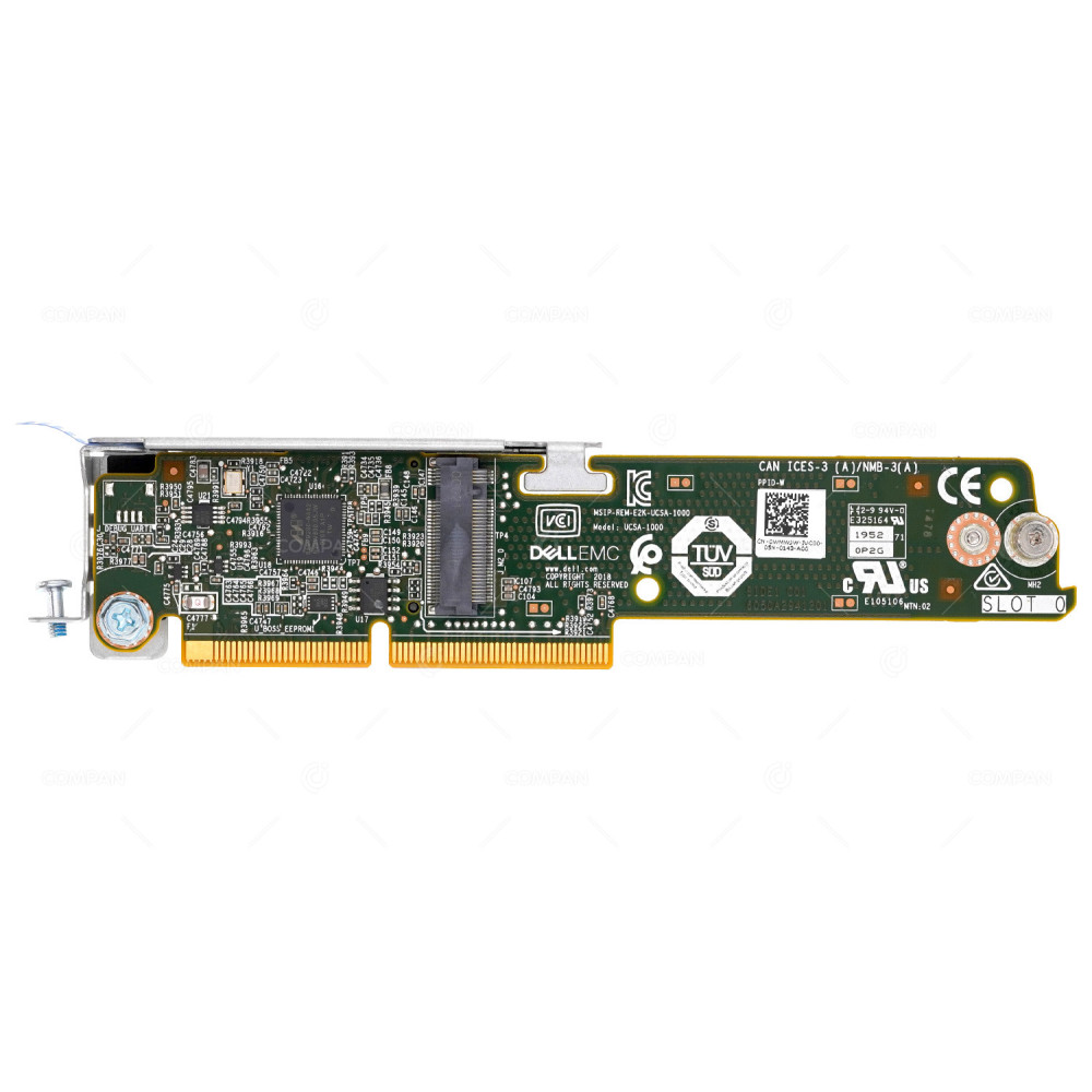 WMWJW  DELL DUAL M.2 2280 NVME PCI-E SSD CONTROLER FOR DELL POWEREDGE M640