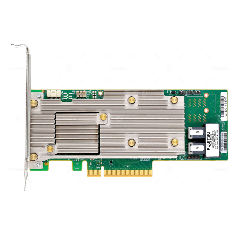 S26361-D3850-E110  FUJITSU PRAID EP520I 12G 8-PORT SAS PCIE X8 MODULAR RAID CONTROLLER FOR TX 1330 M4