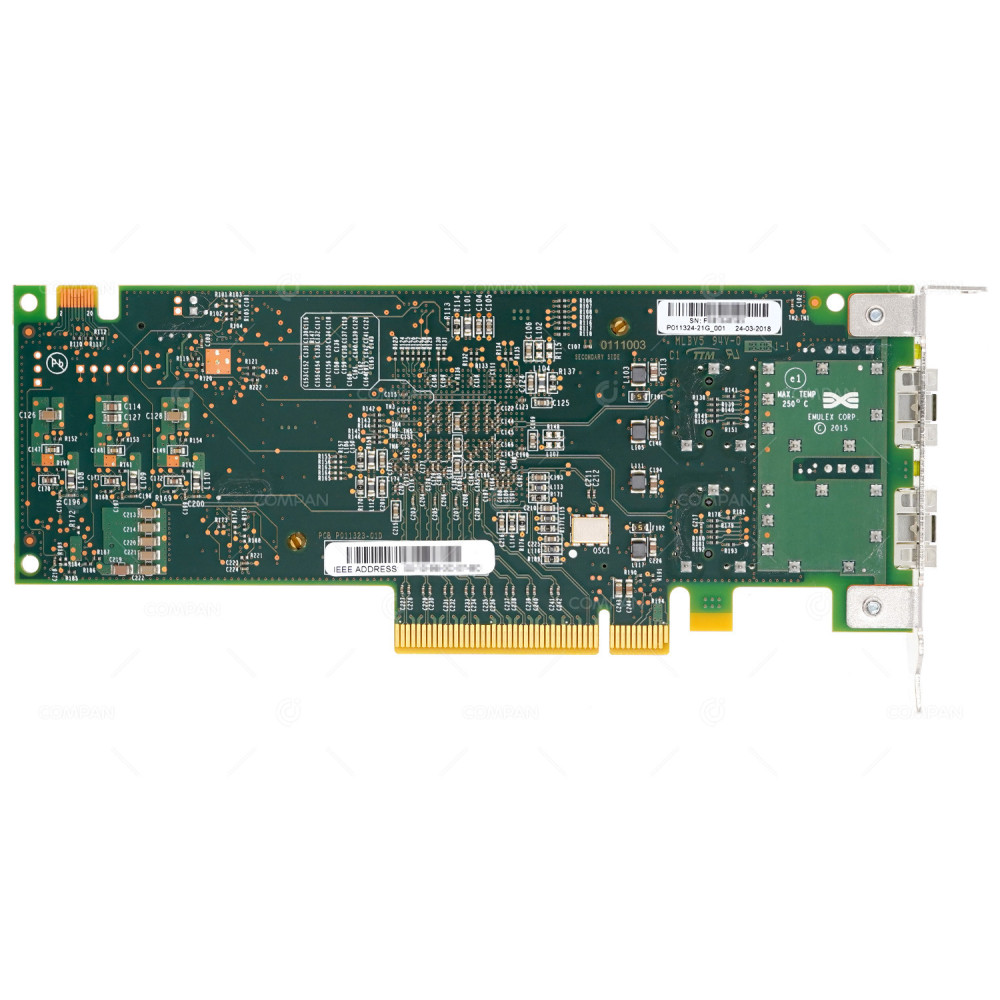 A3C40201684 LP  FUJITSU DUAL PORT 32G FIBRE CHANNEL PCIE X8 HOST BUS ADAPTER LOW PROFILE FOR RX2540 M5