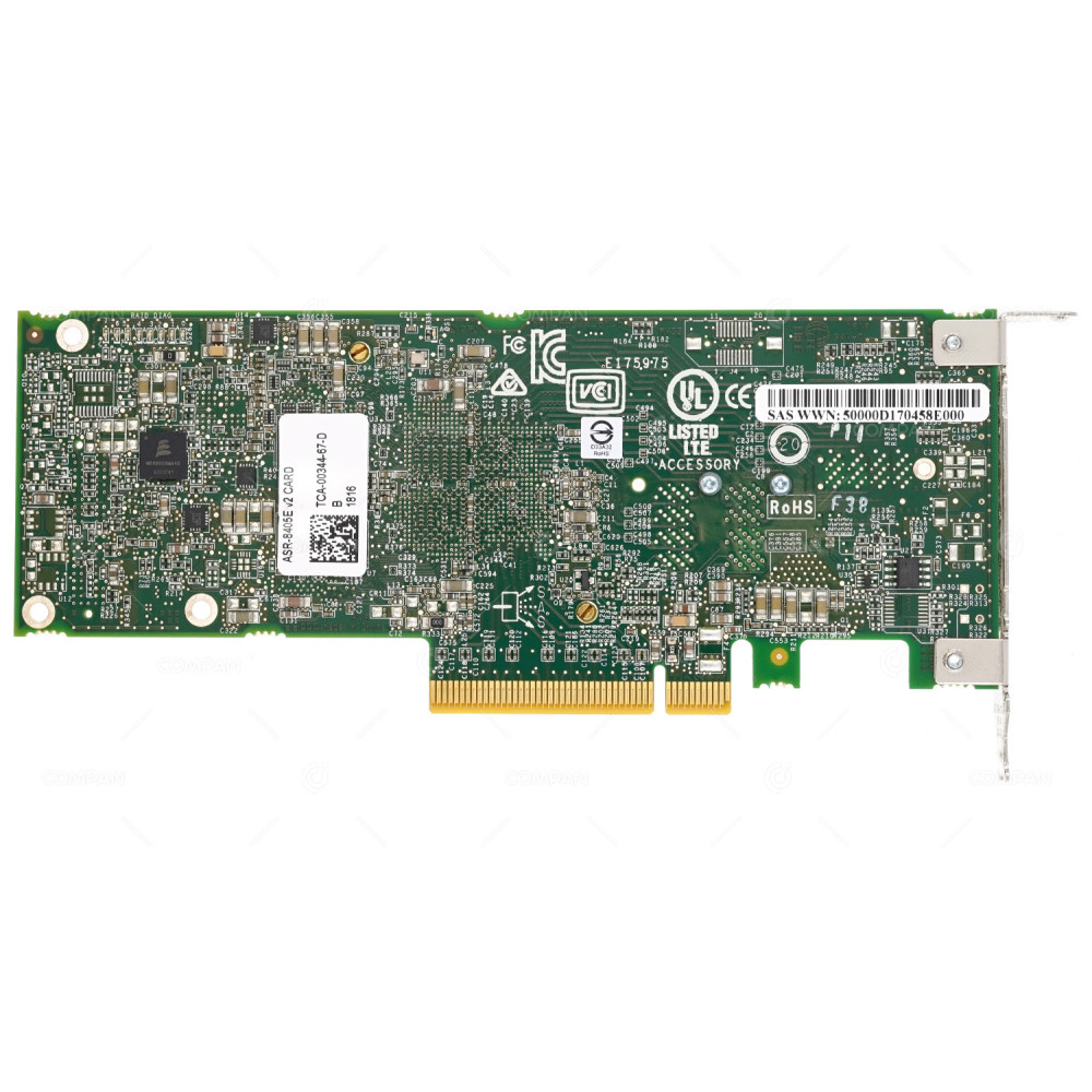 ASR-8405E LP  MICROSEMI ADAPTEC 12G SAS PCIE 3.0 X8 512MB CACHE RAID CONTROLLER FOR THOMAS KRENN RI2208