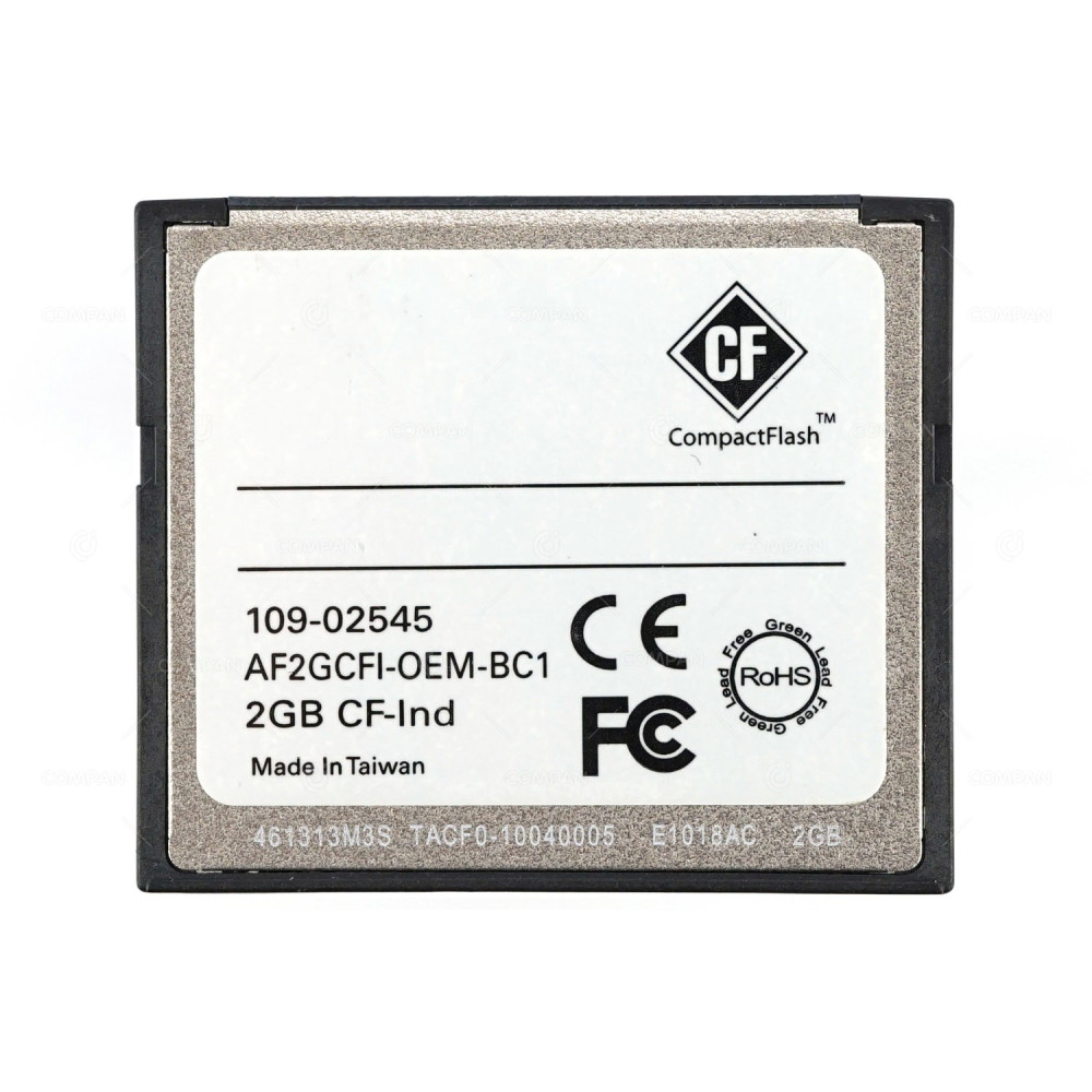 109-02545 ATP COMPACTFLASH 2GB CF-IND FLASH CARD AF2GCFI-OEM-BC1