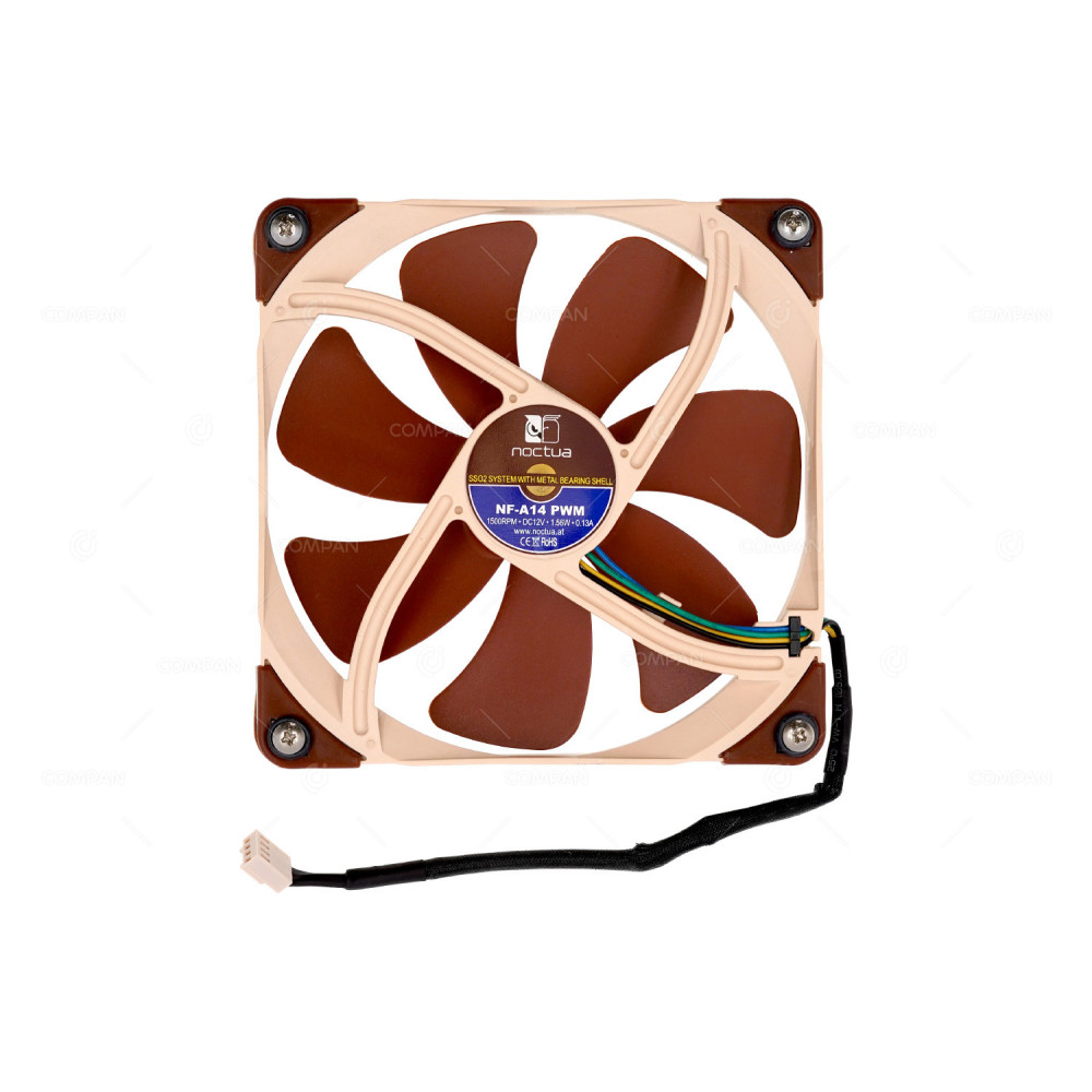 NF-A14 NOCTUA NF-A14 PWM FLX 140X140X25MM 4PIN SSO2 BEARING A-SERIES BLADE