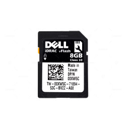 0XW5C DELL 8GB IDRAC FLASH SD CARD 0XW5C,00XW5C