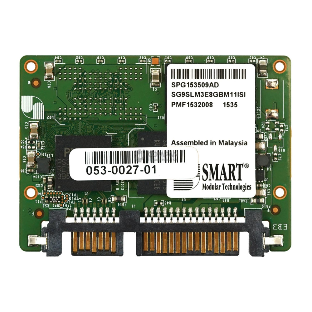 053-0027-01 EMC SMART 8GB SATA SLIM SSD FLASH DISK SG9SLM3E8GBM11ISI, PMF 1532008