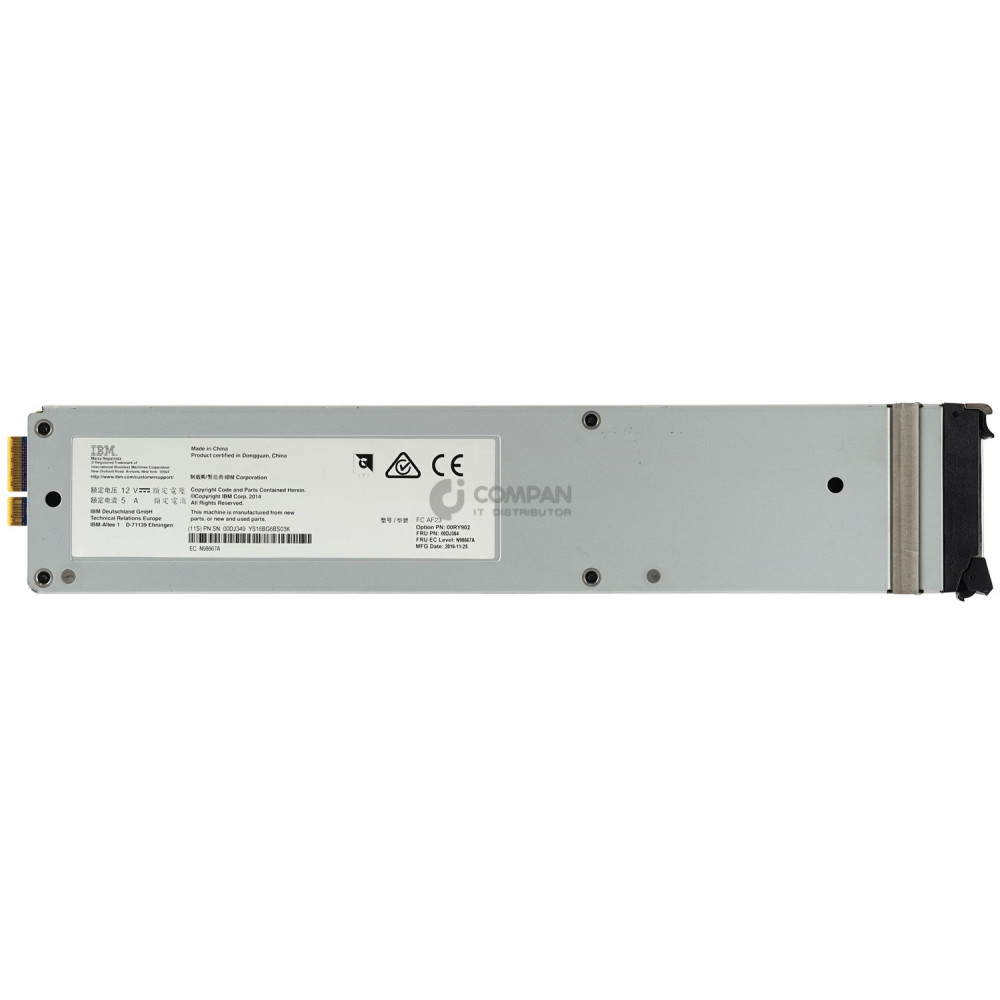 2x 00DJ364 IBM FLASHSYSTEM 900-1.2TB MICROLATENCY MODULE 00DJ349, 00RY902 + 1x  01EK168