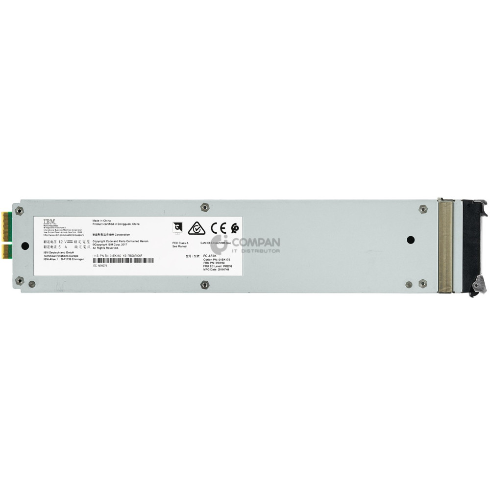 2x 00DJ364 IBM FLASHSYSTEM 900-1.2TB MICROLATENCY MODULE 00DJ349, 00RY902 + 1x  01EK168