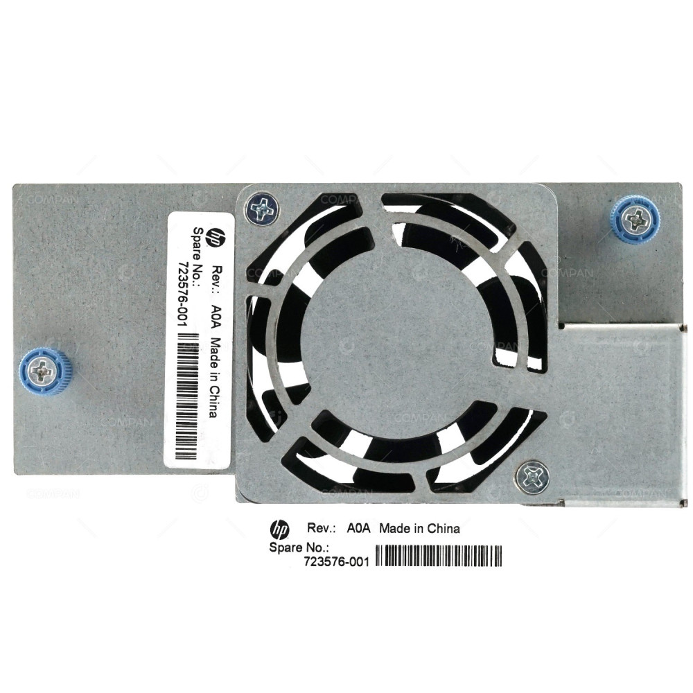 723576-001 HP REAR CHASSIS FAN WITH DC-DC CONVERTER PLATE FOR HP MSL6480