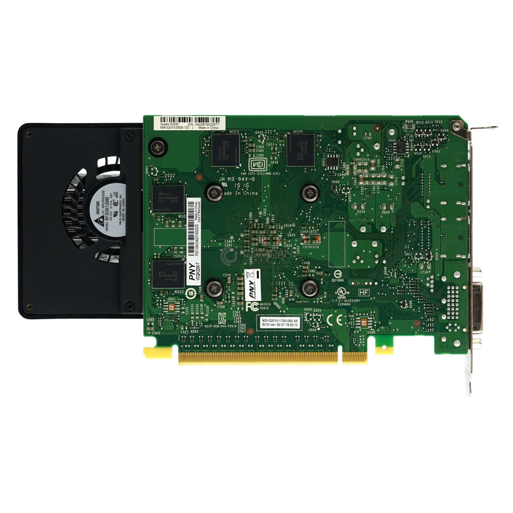 699-52010-0500-720 NVIDIA QUADRO K2200 4GB DDR5 128BIT PCI-E 2.0 X16 GPU -