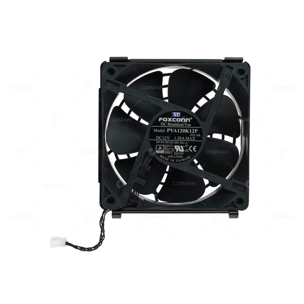 907241-001 HP FAN DC 12V 1.30A FOR HP WORKSTATION Z8 G4