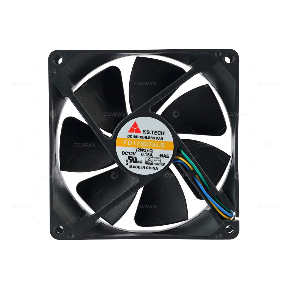 FD129225LB Y.S TECH FAN 92MM DC12V 0.15A FOR CELVIN NAS Q905 BRUSHLESS, DC12V