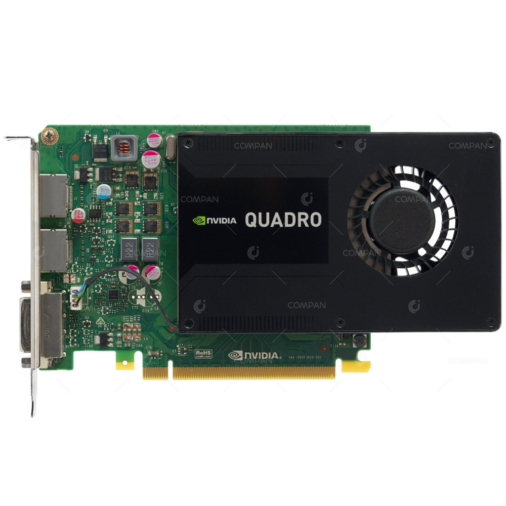 765148-001 HP NVIDIA QUADRO K2200 4GB GDDR5 PCI-E 2.0 X16 DUAL DISPLAYPORT