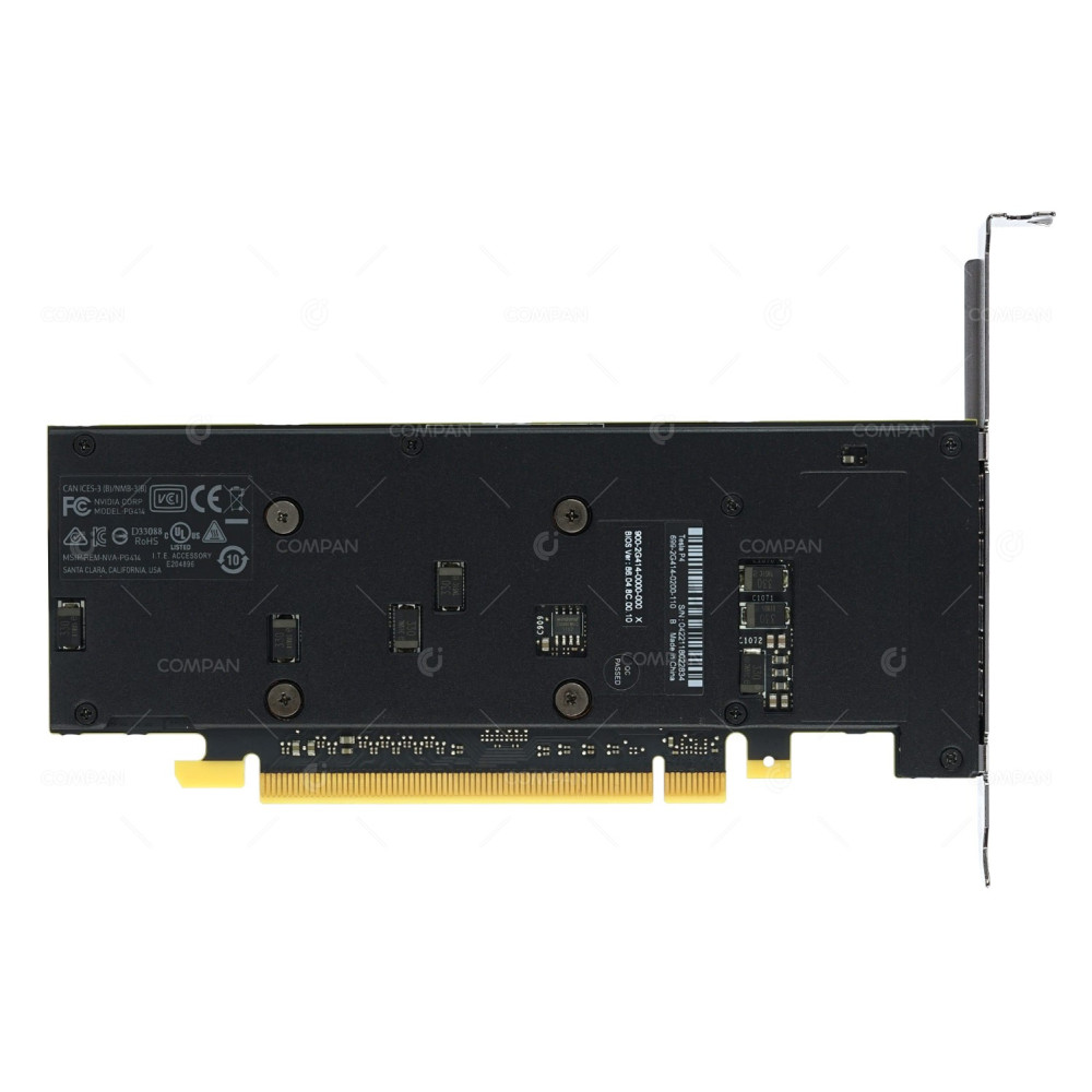 699-2G414-0200-110 NVIDIA TESLA P4 8GB DDR5 PCI-E GRAPHIC CARD FOR DL380 G10 900-2G414-0300-000, PG414