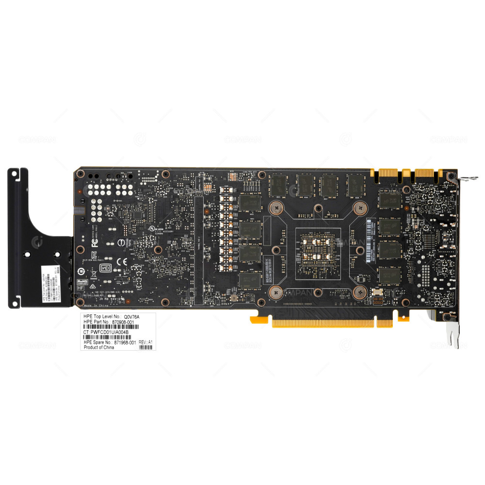 871908-001 HP NVIDIA QUADRO P6000 24GB VIDEO CARD FOR DL380 G10 870908-001, 699-5G611-0500-200, P6000, Q0V76A