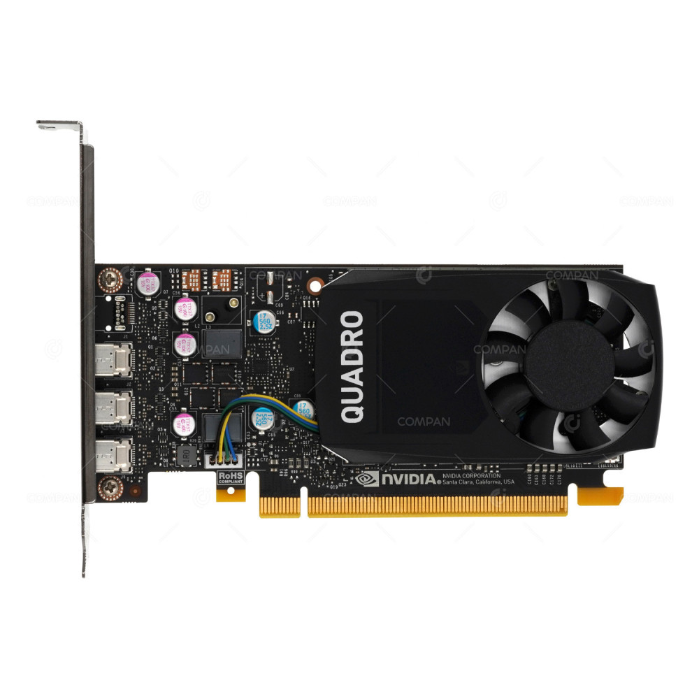 S26361-D3000-V44 FUJITSU NVIDIA QUADRO P400 2GB GDDR5 PCIE 3.0 X16 3 PORT MINI DP GPU 900-5G212-1300-000