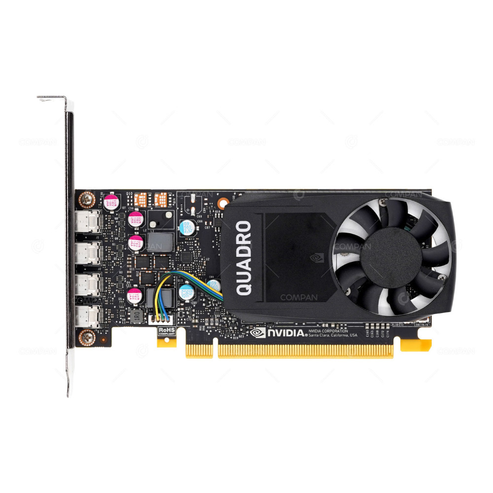 01YW009  LENOVO NVIDIA QUADRO P620 PCIE 3.0 X16 4X MINI DP 2GB GDDR5 GPU GRAPHICS CARD