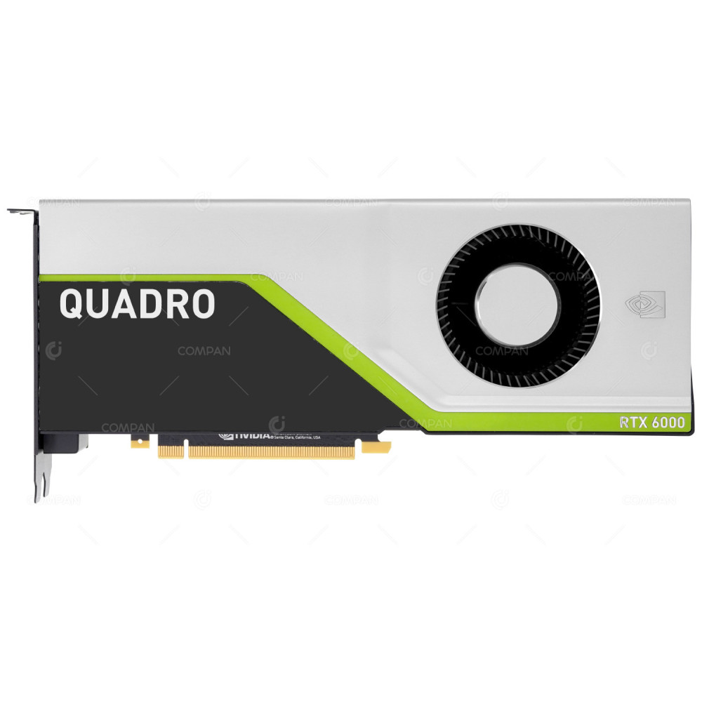 699-5G150-0510-506  NVIDIA QUADRO RTX 6000 TURING 24GB 4608 CUDA 384-BIT GDDR6 PCIE 3.0 X16 GPU
