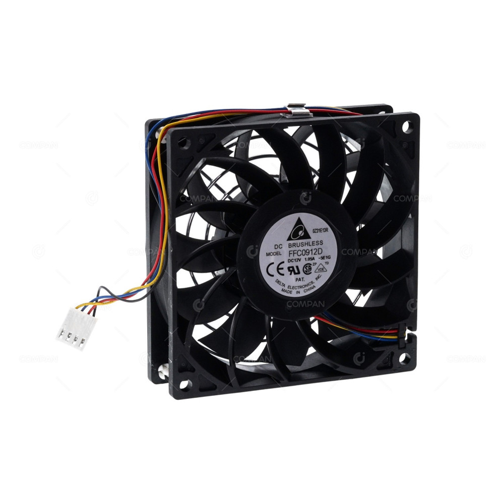 FFC0912D DELTAN FAN DC12V 1.05A 90X90X25 CM12V