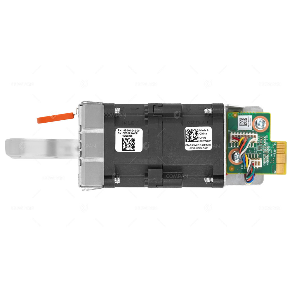 X3WCP  DELL REVERSE AIRFLOW SWITCH FAN 40MM 12V 2.10A FOR DELL EMC S5148F-ON