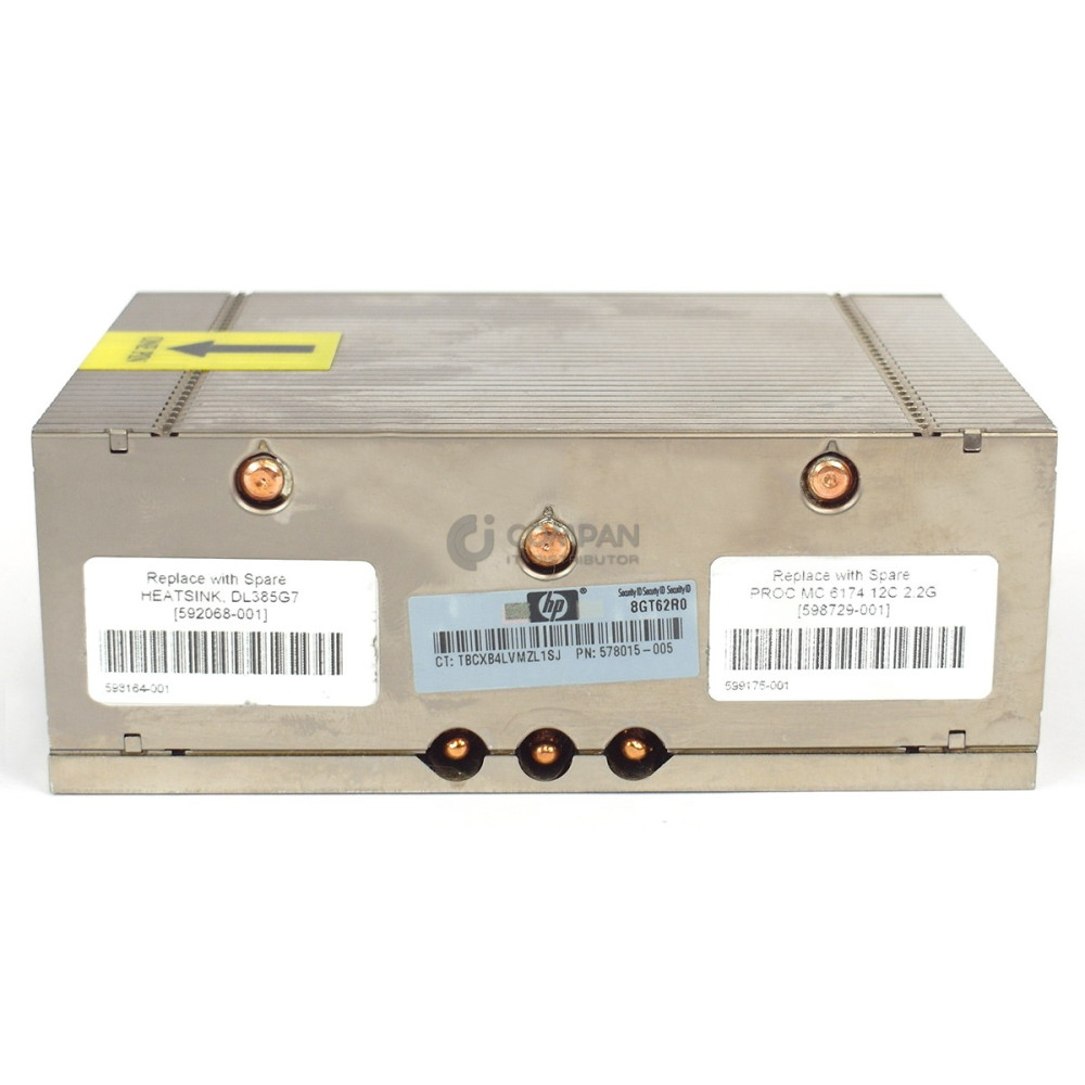 592068-001 HP HEATSINK FOR HP PROLIANT DL385 G7