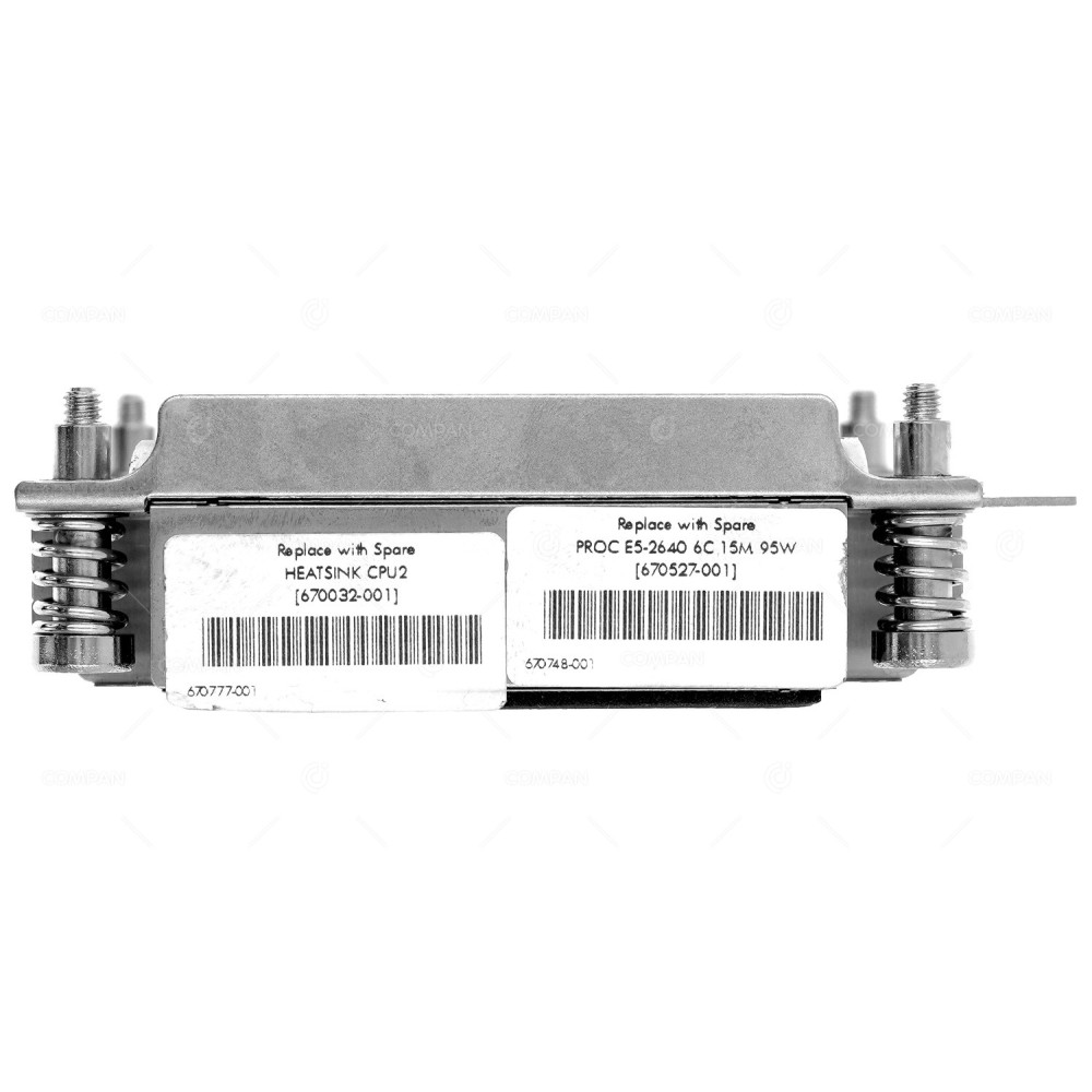 670032-001 HP HEATSINK CPU2 FOR BL460C G8 665003-001