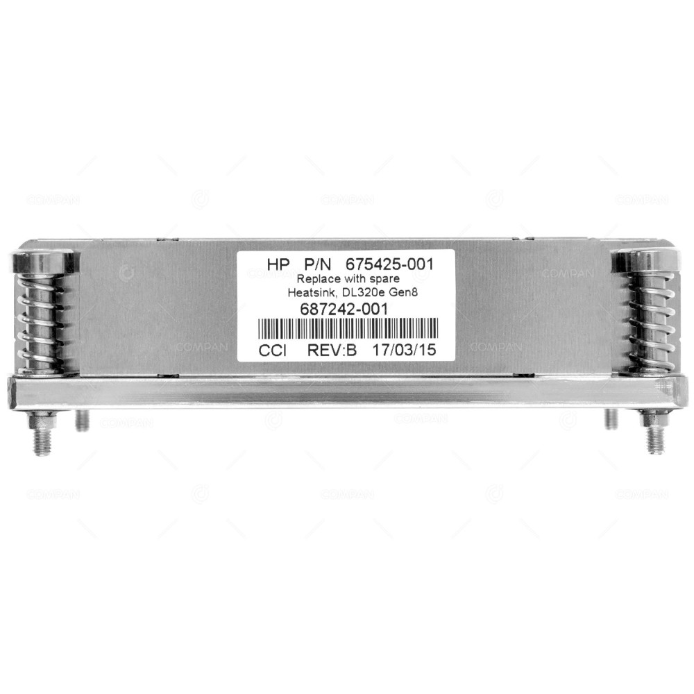 687242-001 HP PROLIANT HEATSINK FOR DL320E G8 675425-001