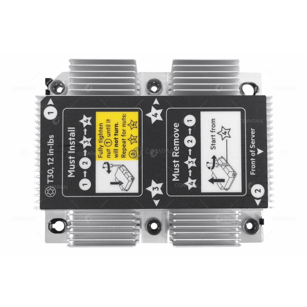 875070-001 HP HEATSINK FOR DL380 G10 STANDARD 873593-001, 839274-001