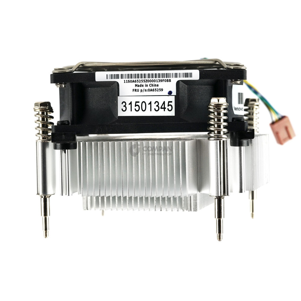 0A65259 LENOVO HEATSINK WITH FAN FOR LENOVO THINKSERVER TS130 TS140 TS440 M4