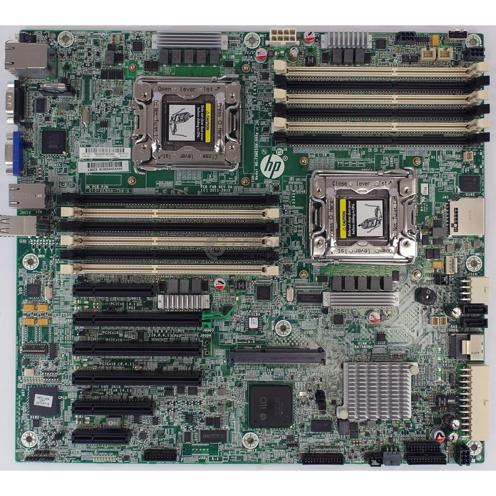 757484-001 HP MAINBOARD LGA1356 FOR HP PROLIANT ML350E G8 V2