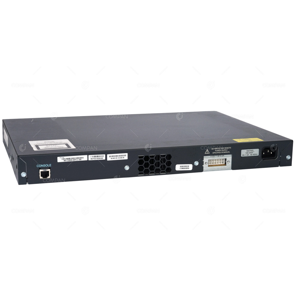 Cisco WS-C2960G-48TC-L 44x RJ-45 1Gb 4x Combo RJ-45 / SFP 1Gb - Ethernet Switch