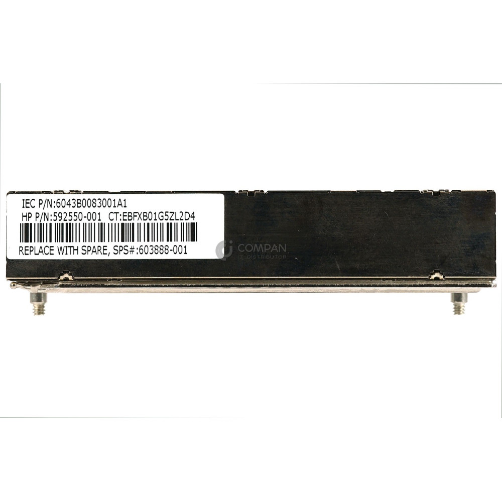 603888-001 HP CPU1 HEATSINK FOR PROLIANT DL165 SL165 G7 592550-001