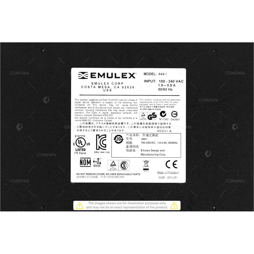 95P9023 IBM EMULEX 444-I 20-PORT 8GB FIBRE CHANNEL SWITCH