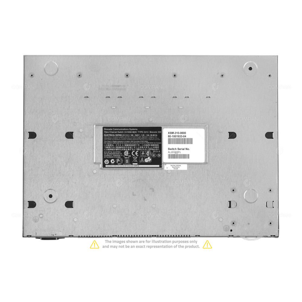 FCSW-300L BROCADE 300 24 PORT (8 ACTIVE) 8GB FC SWITCH