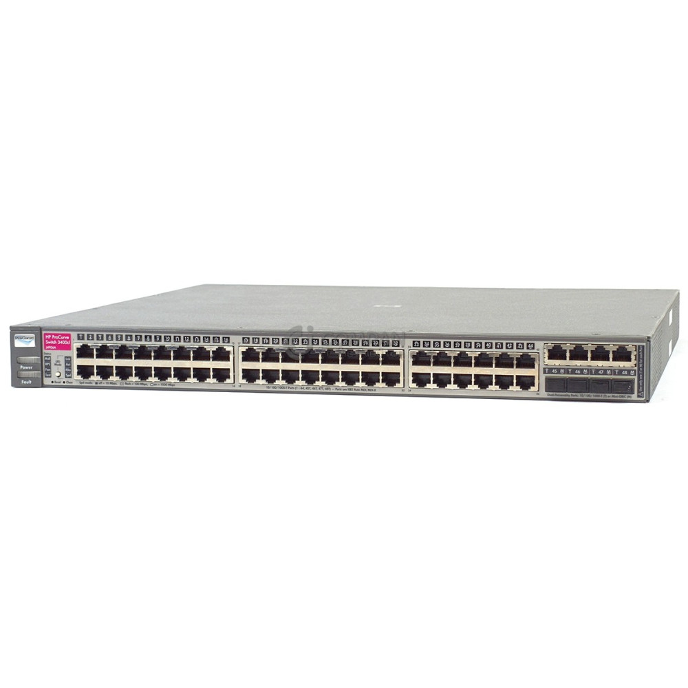 J4906A HP PROCURVE 3400CL 48-PORT 1GB RJ-45 SWITCH