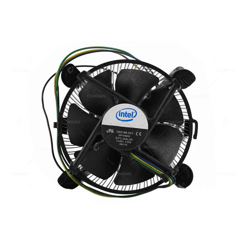 D60188-001 INTEL HEATSINK WITH FAN 12VDC FOR SOCKET LGA 775 DTC-AAL03