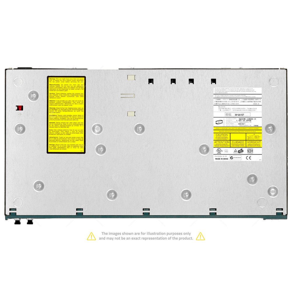 WS-C2950SX-24 CISCO CATALYST 2950SX 24PORT 100MB RJ-45 2PORT 1GB MT-RJ SWITCH