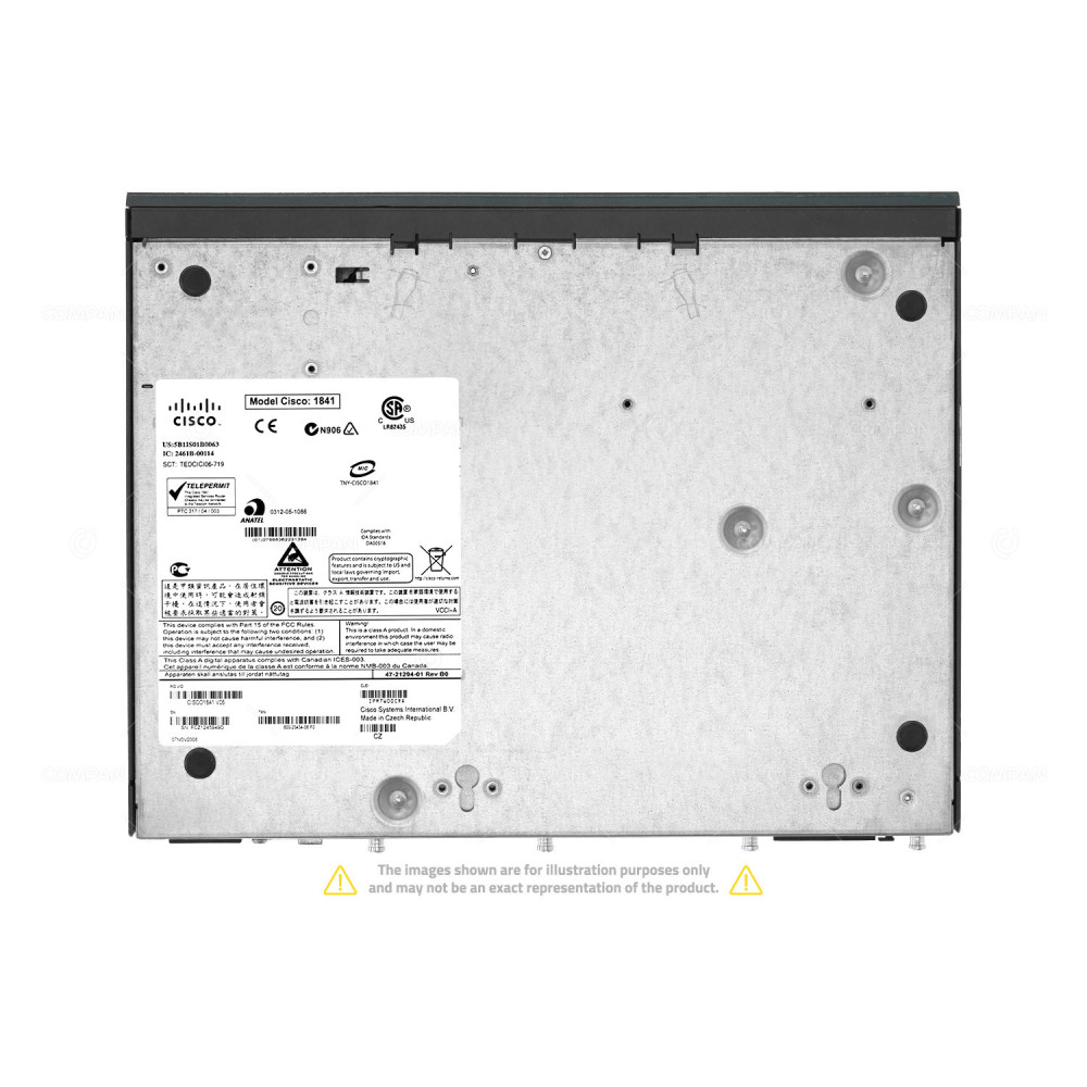 CISCO 1841 INTEGRATED SERVICES ROUTER 2X FE 2X WAN SLOTS 10/100
