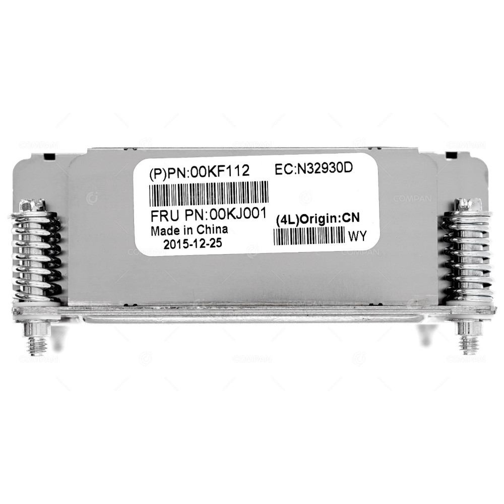 00KJ001 LENOVO CPU1 REAR HEATSINK FOR FLEX SYSTEM X240 M5 00KF112