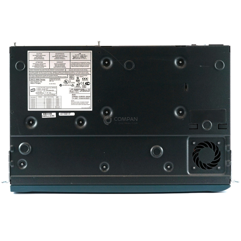 CISCO 2612 Modular Access Router CISCO2612 800-04992-04